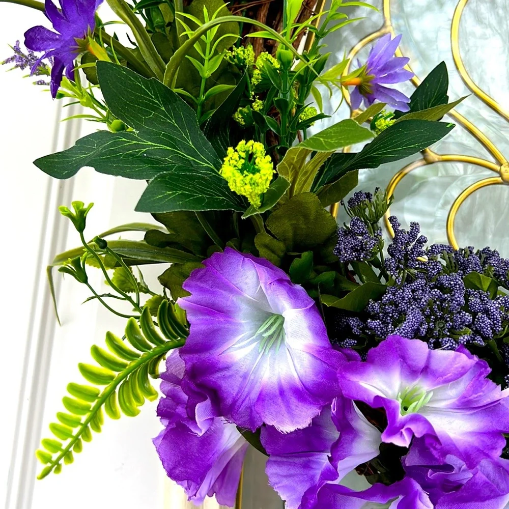 “Purple Passion” Wreath!💕
